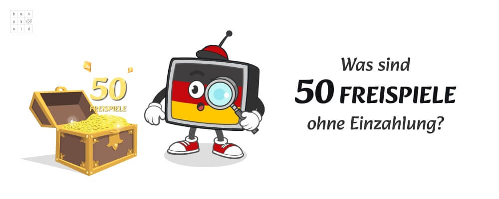 50 Freispiele ohne Einzahlung für Neukunden