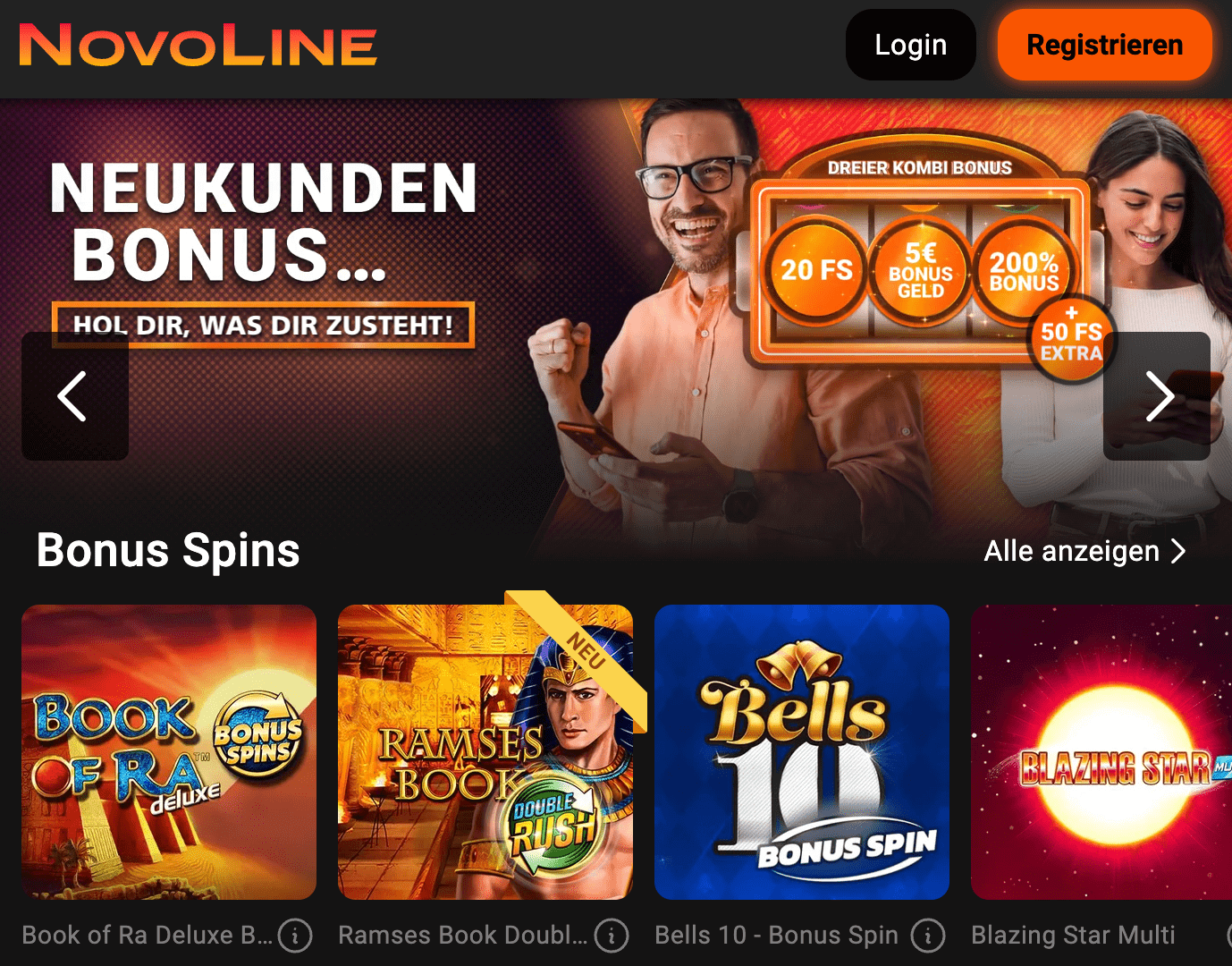novoline bonus ohne einzahlung