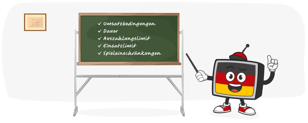 Bonusbedingungen bei No Deposit Angeboten