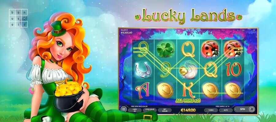 Lucky Lands Slot online spielen