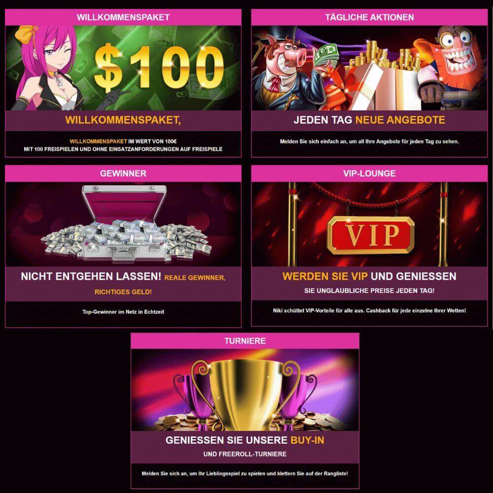 luckyniki casino bonus