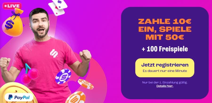 spinz casino willkommensbonus